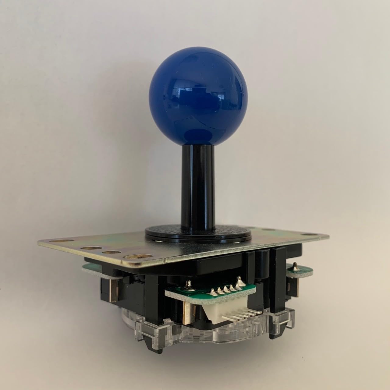 

Sanwa Denshi Board Type Joystick Lever Matte Blue Flat Iron Plate with Shaft Cover JLX-TP-8YT-SK-MB