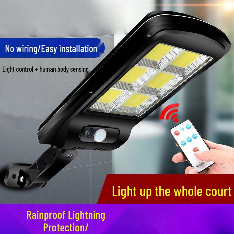 UOSU Solar LED Motion Sensor Outdoor Street Light