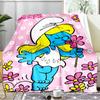 Smurfette's Adventure Blanket Flannel Throw for Sofa, Indoor, Camping, Living Room, Office, Chair, And Bed Soft Birthday Gift