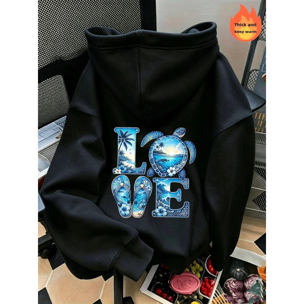 Autumn Winter Fashion Personality Creative Letter Prints Zipper Hoodies Comfortable Casual Sport Long Sleeves Hoodies Women Soft Loose Hoodies