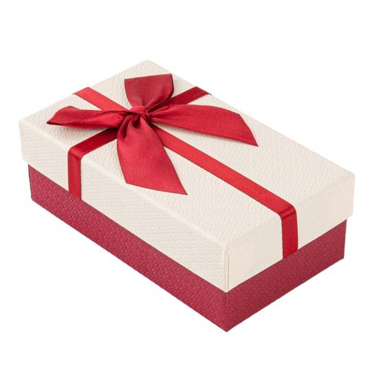 Cutie Cadou de Ziua Îndrăgostiților cu Fundă din Panglică Nuntă Domnișoară de Onoare Cadou de Ziua de Naștere Cutie de Ambalaj cu Capac Bomboane Ruj Bijuterii