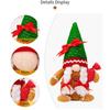 Handmade Christmas Gingerbreads Gnomes Christmas Gingerbreads Man Gnomes Plush Collection Holiday Ornament Decors