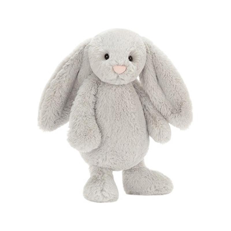 Jellycat Bonnie Rabbit Relief Silver Doll Plush Figure 13cm/18cm/51cm/67cm/108cm Height