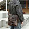 Lässige Tasche aus echtem Leder, Herren Umhänge-Flip-Tasche, Herren Umhängetasche, Hochwertige Herren Tasche, Herren Lässige Umhängetasche