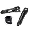 Front Footrests Foot Pegs For Suzuki GSXR600 GSXR750 GSXR1000 Black