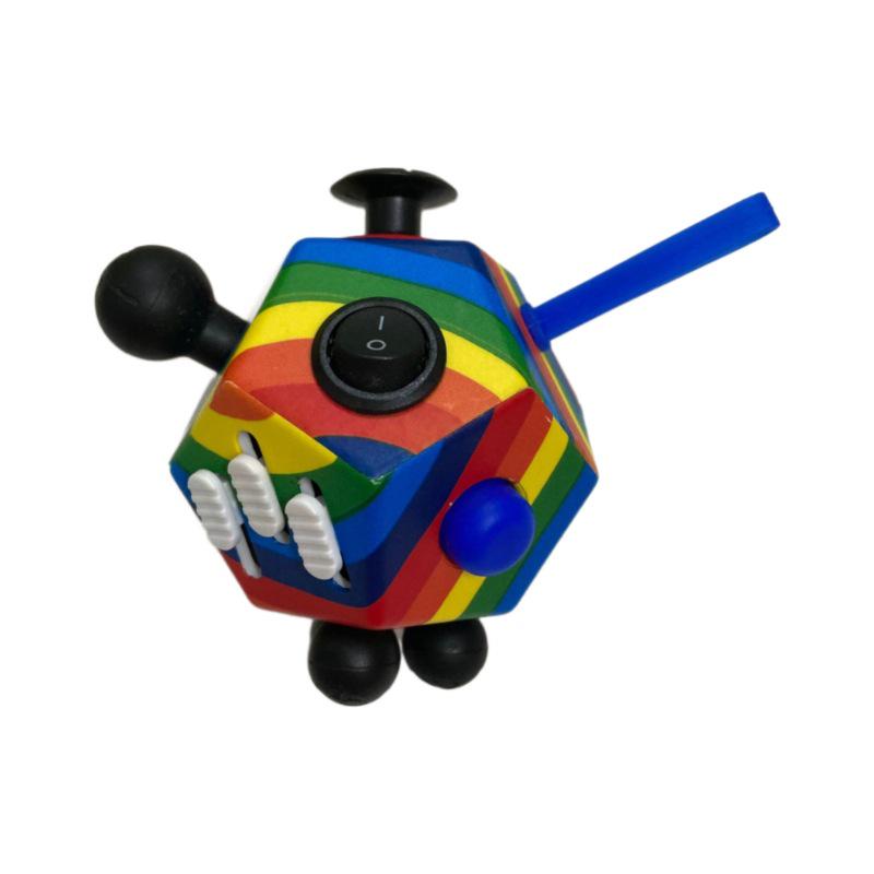 Second Generation 12-Sided Stress Relief Decompression Magic Cube Toy