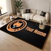 Personalized Crystal Velvet Carpet Wolverhampton Wanderers Pattern Non Slip Floor Rug