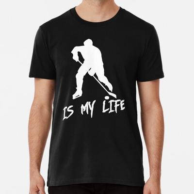 Hockey ist mein Leben T-Shirt S-5XL Bestes T-Shirt