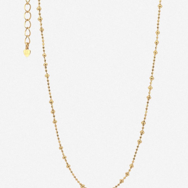 Youngglow Silver925 Ball Chain Necklace (2color)