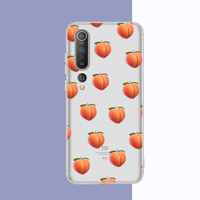 Pfirsich Erdbeere Handyhülle Für Redmi Note 5 7 8 9 10 A K20 pro max lite für Xiaomi 10pro 10T