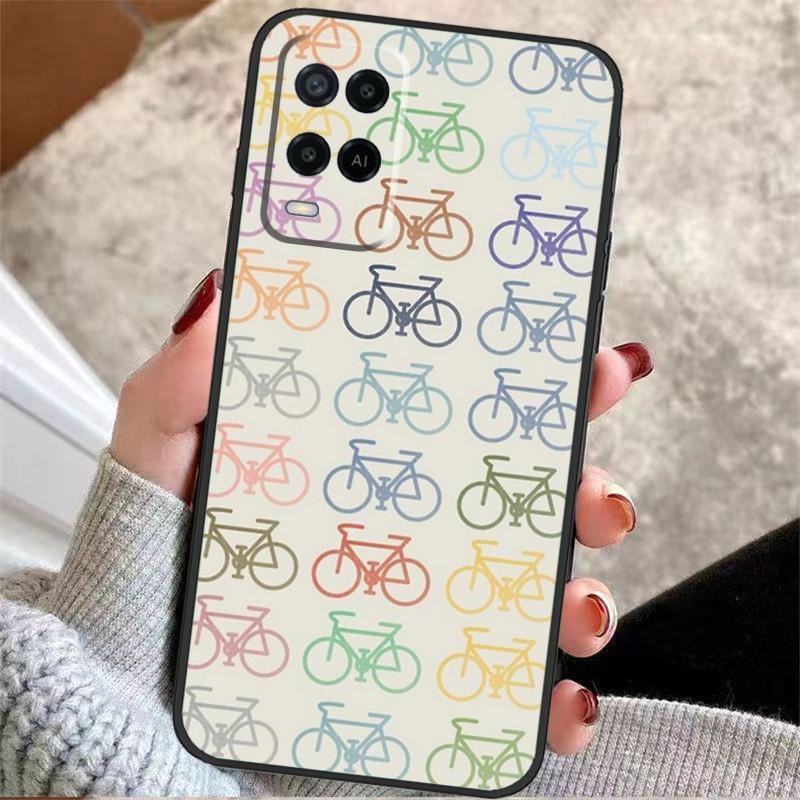 Mountain Bike Cycling Case For OPPO A72 A52 A54S A57S A17 A77 A74 A94 A5 A9 A53 A15 A16 A76 A96 A18 A58 A78 A98
