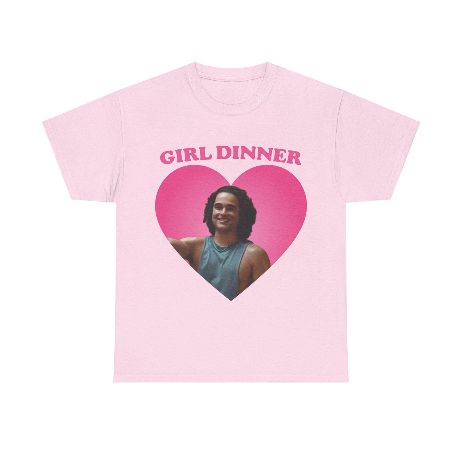 Girl dinner Jalen Thomas Brooks pink hearT-Shirt 4XL