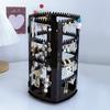 360 Degree Jewelry Display Rack Rotating Jewelry Storage Box Necklaces Rings Holder  Selling Show