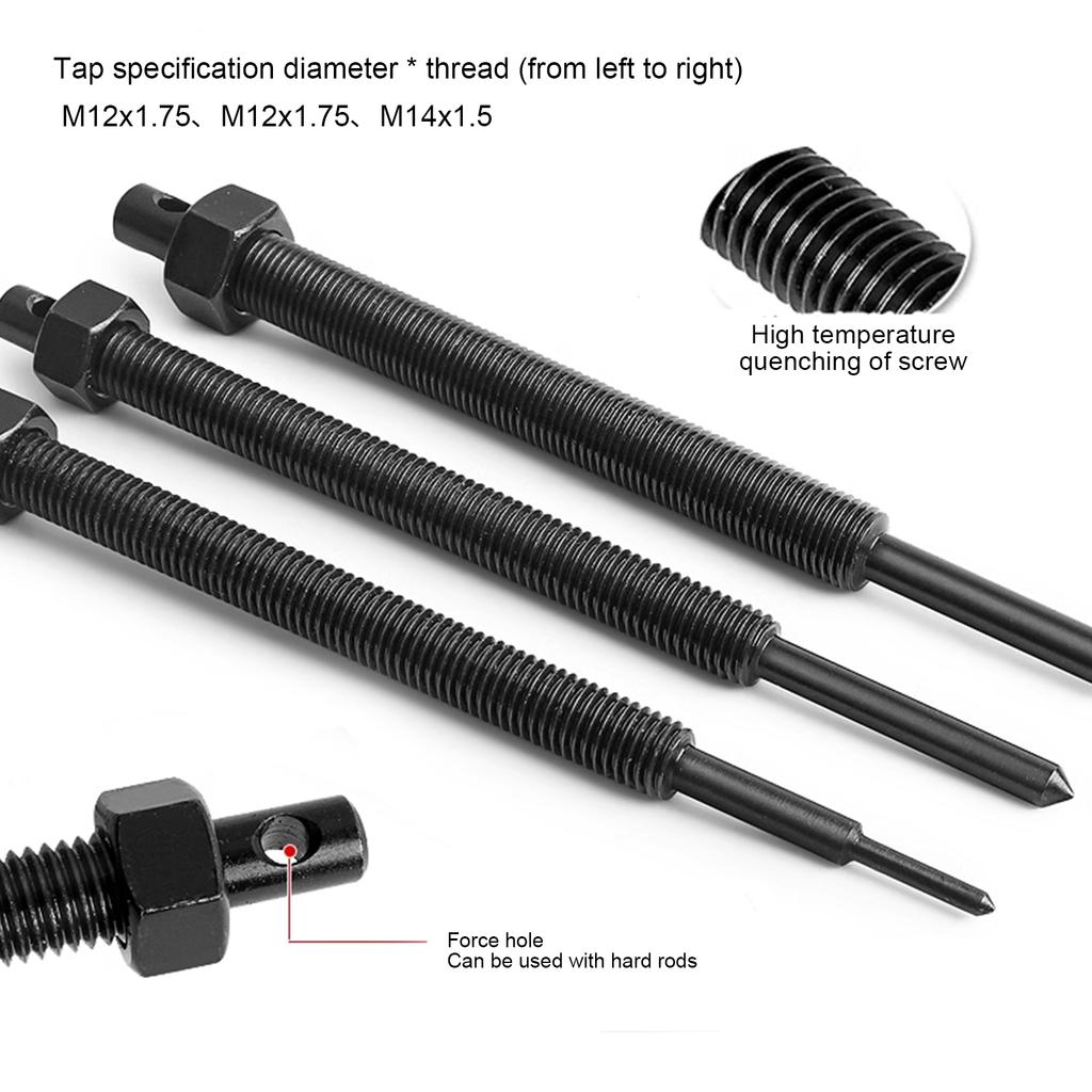 Motorcycle Internal Inner Bearing Extractor Bearing Removal Wheel Gear Remover Pulling Extractor Bearing Pullers Steel Tool Kit