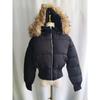Neploe Pelzkragen Kapuzenpullover Schmale Taille Brot Parkas Mode Premium Elegant Warm Damenbekleidung Hübsch Reißverschluss Patchwork Freizeitmäntel