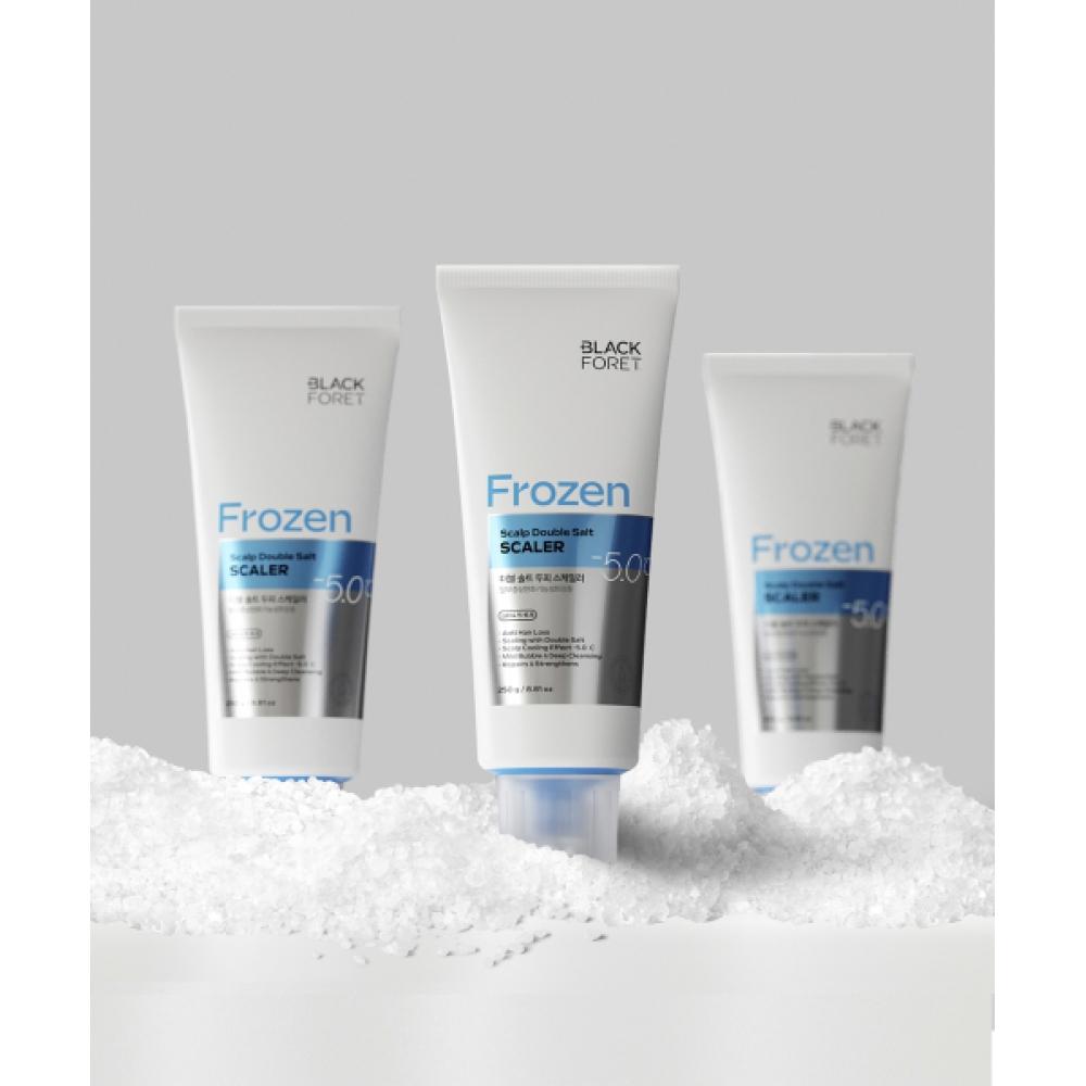 Blackforet Double Salt Scrub Scaler Scalp Scaling 250g NONE