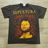 Unisex Shirt Cotton Oversize Large Size Cotton Vintage Sepultura Roots Shirt L Heavy Metal Rock Band NIN Nirvana Grunge Punk