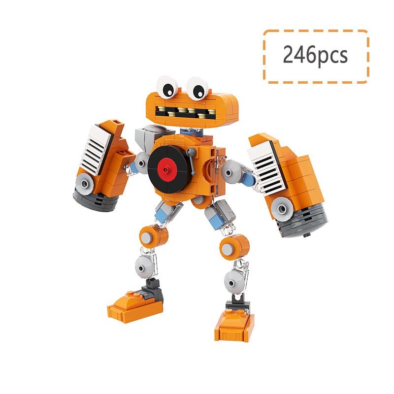 My Singing Monsters Bausteine Seltene Wubboox Mit 246 Stück Abs Kleinen Partikeln Puzzle Spielzeug