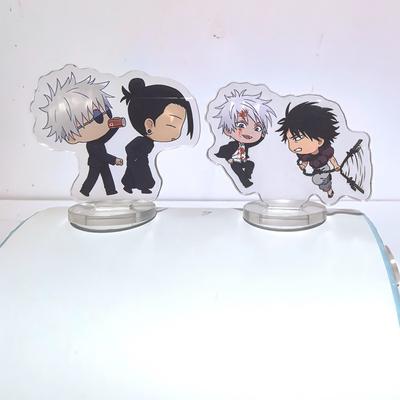 Anime Jujutsu Kaisen Figura Supporto Acrilico Modello Giocattoli per Bambini Yuji Itadori Gojo Satoru Fushiguro Megumi Cosplay Data di Nascita Regalo