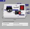 1.5m LED Test Lamp Line with Clips for Two-Position Electrical Box Aging Test
