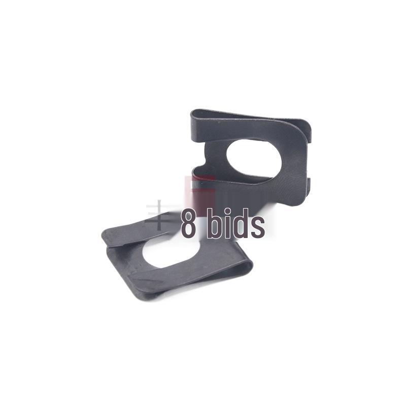 65MN U-Shaped Shaft Collar Anti-Loosening Lock Washer - Galvanized/Blackened DK Finish