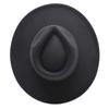 Wool Top Hat Casual Jazz Hat Tide Concave British Hat Ladies Big Edge White Felt Hat
