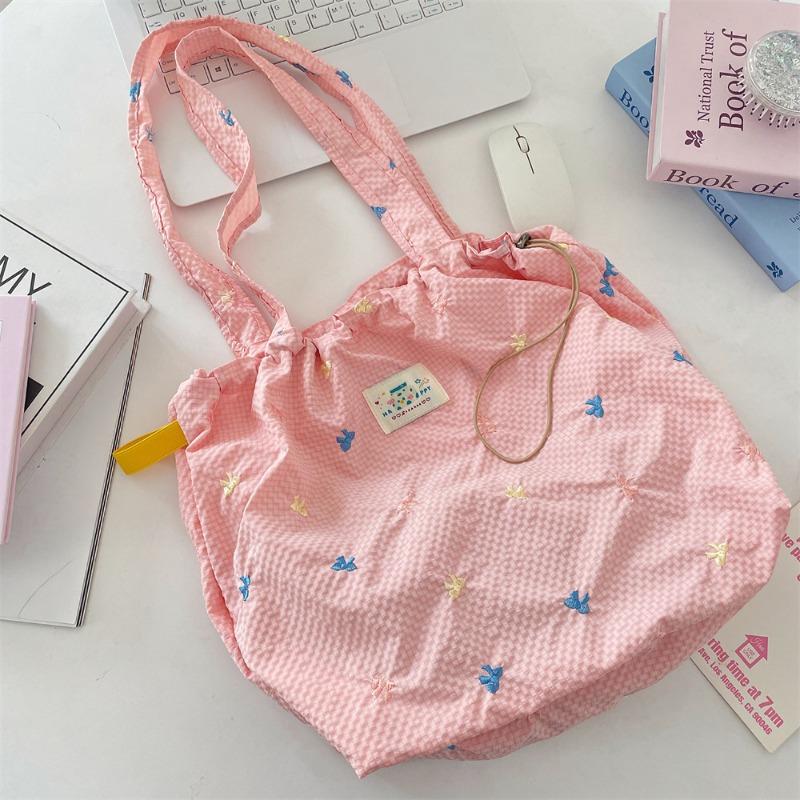 2 New Fresh Niche Design Bow Shoulder Bag Fashion Casual Underarm Bag Tote Bag