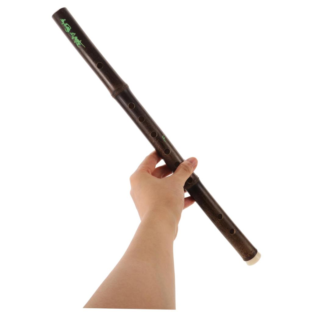 Ibasenice Bamboo Purple Bamboo Vertical for Traditional Chinese Compact Clear Perfect for Practice 6-Hole Flute, Flute, Beginners, Instrument, Size,