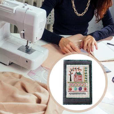Yousheng Embroidery Stitch Book DIY Sewing Book with Multiple Stitches Embroidery And Sewing Book for Beginners Adult Sewing Lovers Gift