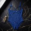 Open Crotch Lace Bow Bodysuit Mesh Hollow Lace Sling Nightwear Sweet Women Underwear  Gifts