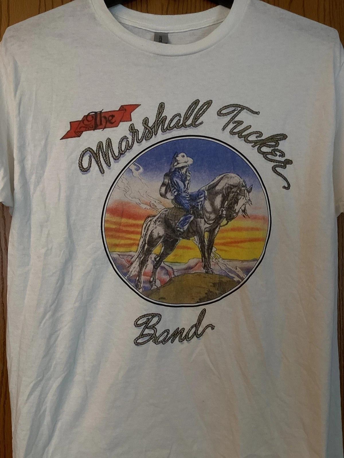 The Marshall Tucker Band - White Shirt - L S