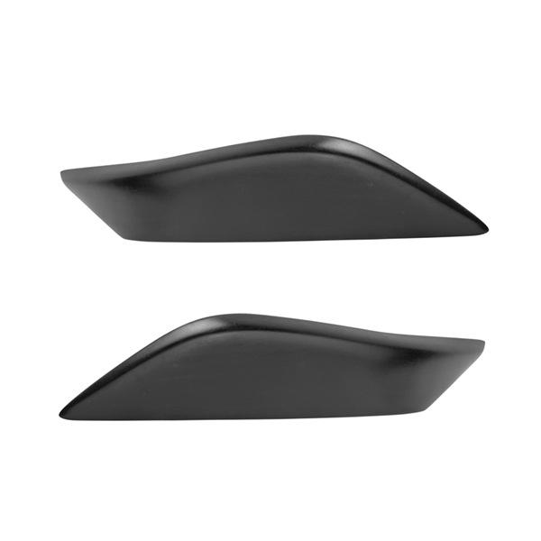 Black ABS Headlight Eyebrow Covers for Nissan 350Z - 1 Pair