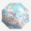 1pc Cinnamoroll Flying Fantasy: Automatic Opening/Closing Umbrella with Portable Tri-Fold Design, 8-Bone Iron Frame Outdoor Umbrella, Perfect Festival