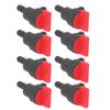 8Pcs 1/4in Kraftstoff Cut Off Ventil 90 Grad Abschaltung Ventil Gerade Gas Ventil für Stens für Oregon für