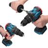 13mm High   Multifunctional Electric Cordless Drill High-power Cordless Rechargeable Hand Drills Brushless Motor Home   Electric Power Tools
