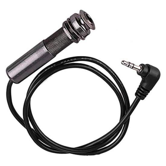 Dovhmoh Guitar Pickup Cable Piezo Cable Endpin Jack Guitar Adapter Stereo Instrument Cable