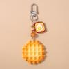New Simulation Popsicle Ice Cream Keychain Chocolate Key Ring Pendant for Women Girls Handbag Decor DIY Kid's Jewelry Gifts