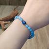 1PC 6mm Blue Natural Stone, Suitable for Daily Party Accessories, the Most Unique Gift for Friends and Family