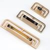 4Pcs Furniture Decorative Handle Modern Metal Dressers Knob Simple Square Bedside Cabinet Pull Easy To Installation