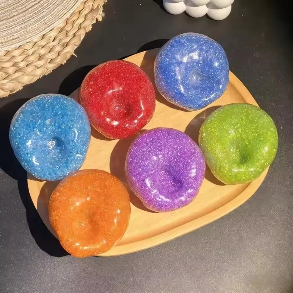 Noise Ball Stress Relief Ball Colorful Squeeze Toy Squishy Shapeable Stress Ball For Hand Exercise
