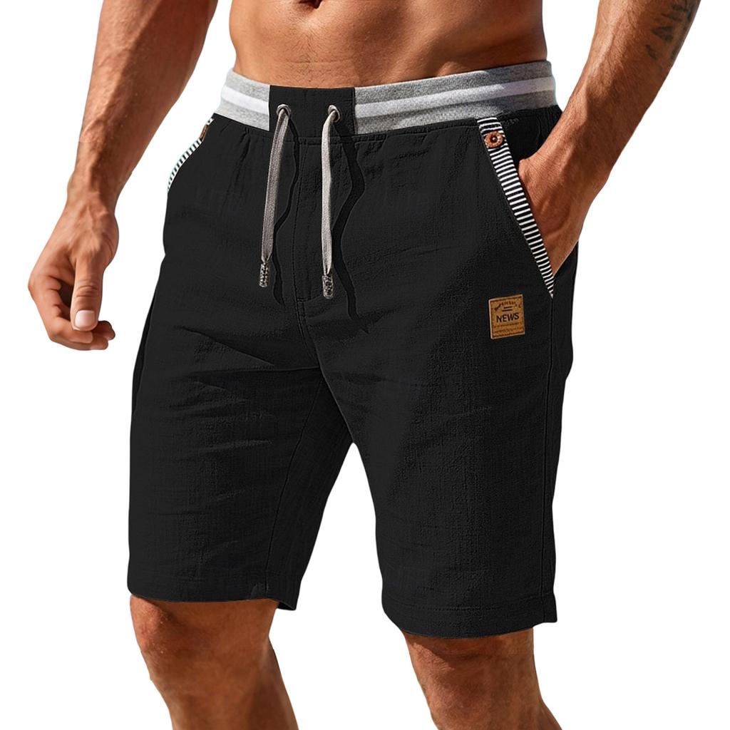 Men's  Casual Shorts Men's Elastic Waist Outdoor Sports Shorts