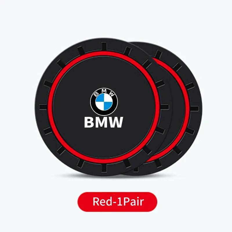 New Car Silicone Coasters Centre Console Water Centre Console Cup Non-Slip Mats Car Accessories For BMW E46 E90 G60 G20 G30