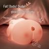 Best-Selling Silicone Pig Night Light - Tap to Light, Eye-Friendly Atmosphere, Rechargeable LED