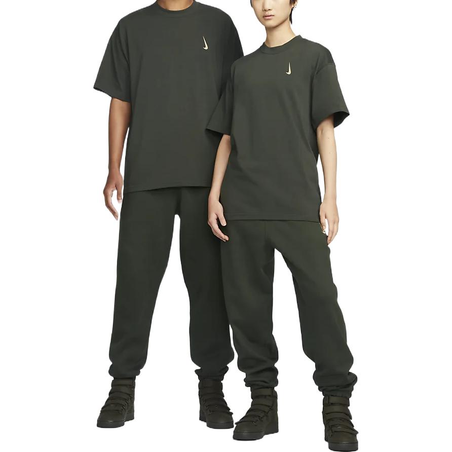 Nike Camiseta X Billie Eilish Sequoia/Champiñón Tops Unisex Verde DQ7755-355