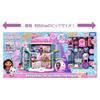 TAKARA TOMY Gabby Large Cat Gift Set with 3 Rooms Dollhouse, House, Nyan-tastic