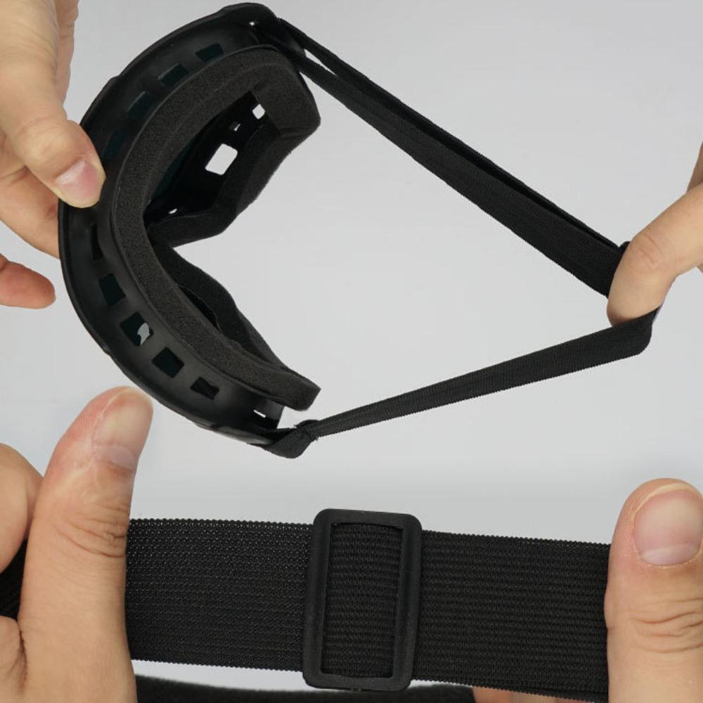 Dust Resistant Auto Darkening Welding Glasses Adjustable Band Impact Resistant Cutting Welding Mask Detachable