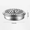 Portable Stainless Steel Mosquito Coil Holder With Cover Fireproof Rustproof Reusable Mosquito Repellent Box Mosquito Coil Tray Home Camping Outdoor