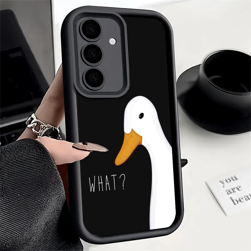 Phone Case for Samsung Galaxy A17 A16 A15 A14 A13 Funny Cartoon Goose Game A56 A36 A26 A55 A35 A25 A54 A34 A24 A53 A33 A23 A07 A