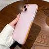 For iPhone 14 Case TPU + PC Translucent Matte Anti Drop Phone Back Cover