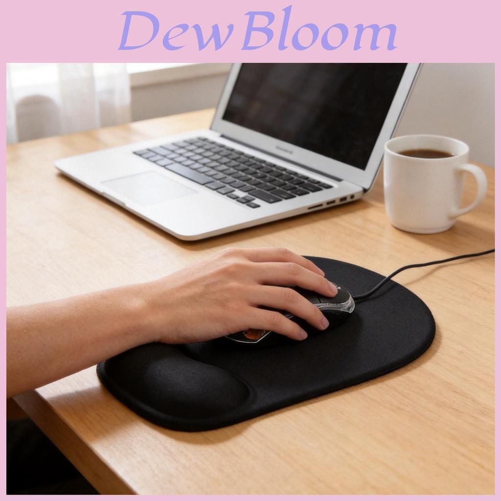 Ergonomic Gel Wrist Rest Mouse Pad For Pc And Mac With Nonslip Base